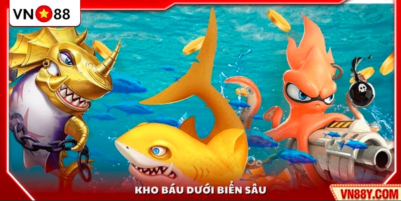Trải nghiệm game kho báu dưới biển sâu